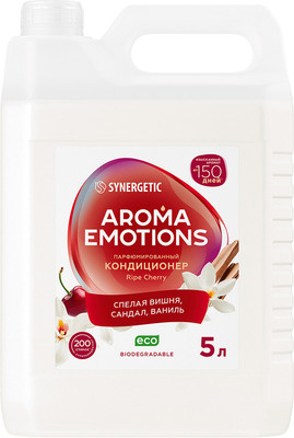 Кондиционер для белья Synergetic Aroma Emotions Спелая вишня (5л)