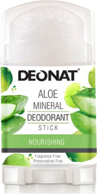 Дезодорант-кристалл DeoNat с соком Алоэ вера на калиевых квасцах (100г)