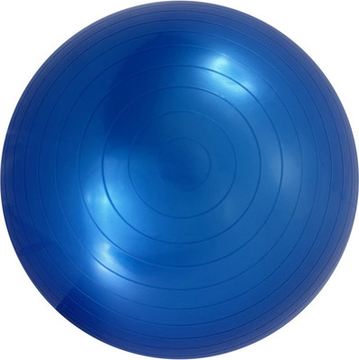 Фитбол гладкий UNIX Fit FBU65CMBE (голубой, с насосом)