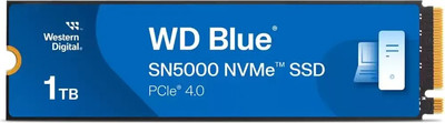 SSD диск Western Digital SN5000 Blue 1TB (WDS100T4B0E)