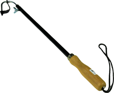 Багор рыболовный СИБТЕРМО Телескопический металлический с деревянной ручкой 02320505