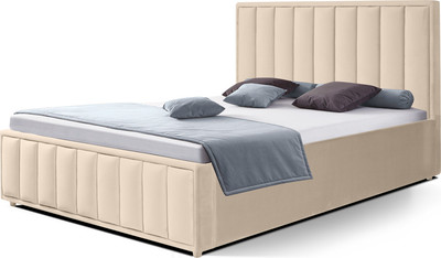 Двуспальная кровать ФорестДекоГрупп Стелла 2 140x200 без ПМ (Veluta Lux 1)