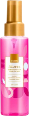 Спрей для тела Avon Blissful с ароматом Лимона, фруктовой жвачки, розового сахара (150мл)