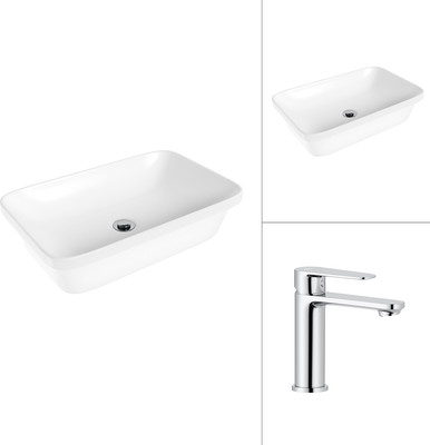 Умывальник со смесителем Lauter 21370 + Moon 21СK691C