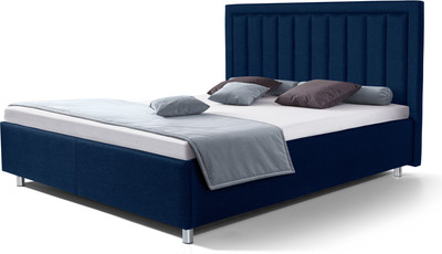 Двуспальная кровать ФорестДекоГрупп Марта 2 140x200 без ПМ (Veluta Lux 26)