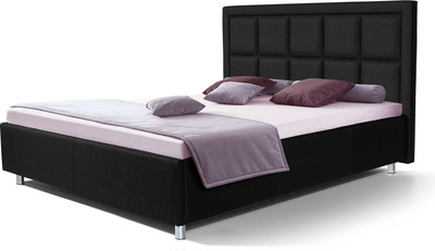 Двуспальная кровать ФорестДекоГрупп Марта 3 140x200 без ПМ (Veluta Lux 34)