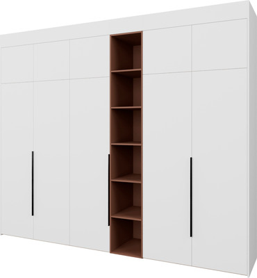 Шкаф Рэйгрупп Рэй S245-В14-1-EBL В14-1 (дуб элисон/белый премиум/античная латунь)