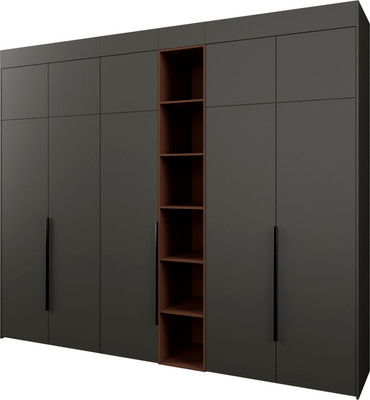 Шкаф Рэйгрупп Рэй S245-В14-3-WKL В14-3 (дуб веллингтон/кобальт/античная латунь)