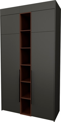 Шкаф Рэйгрупп Рэй S257-В4-WKL В4 (дуб веллингтон/кобальт/античная латунь)