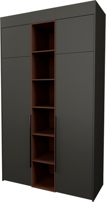 Шкаф Рэйгрупп Рэй S257-В5-WKL В5 (дуб веллингтон/кобальт/античная латунь)