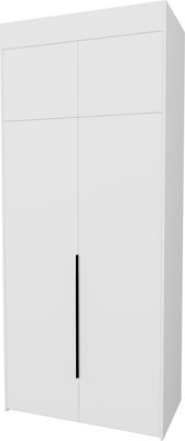 Шкаф Рэйгрупп Рэй S245-B3-2-EB В3-2 (дуб элисон/белый премиум)