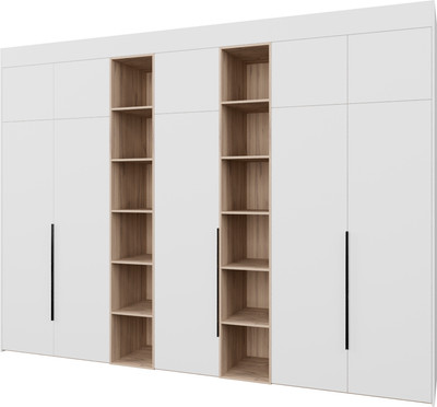 Шкаф Рэйгрупп Рэй S245-В17-1-EBЕ В17-1 (дуб элисон/белый премиум)