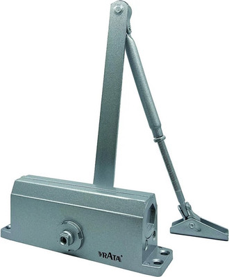 Доводчик с рычагом Vrata DC-100 (серебристый)