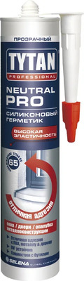 Герметик силиконовый Tytan Professional Neutral Pro (280мл, прозрачный)