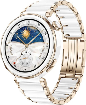 Умные часы Huawei Watch GT 5 Pro 42мм JNA-B29 / 55020DGV (керамический белый)