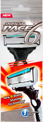 Бритвенный станок Dorco Pace 6 одноразовый (1шт)