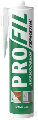 Герметик акриловый Soudal Profil (270мл, белый)