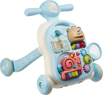 Ходунки-каталка Labalu Комфорт и интеллект для малыша 3 в 1 (светло-голубой)