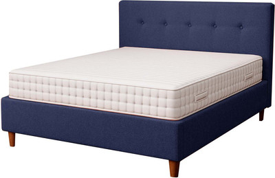 Двуспальная кровать Sonit Mira 140x200 шенилл Eclipse (15 синий)