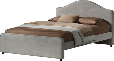 Двуспальная кровать Sonit Dana 180x200 шенилл Eclipse (07 светло-серый)