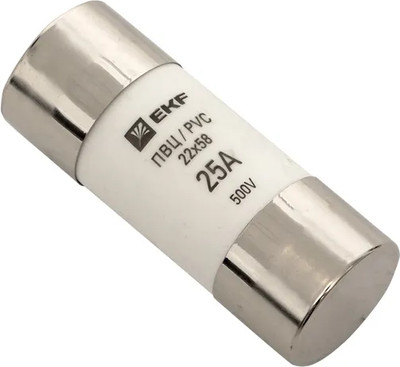 Предохранитель плавкий EKF PROxima pvc-22x58-25