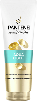 Бальзам для волос PANTENE Pro V Aqua Light укрепление (180мл)
