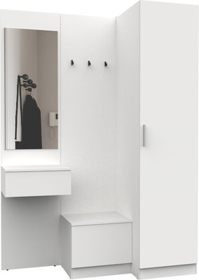 Секция в прихожую Интермебель Марсель-154 / МР 01-154 (белый премиум)