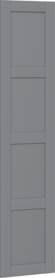 Дверца мебельная Mio Tesoro Макс 2.06.14.350.4 (серый)
