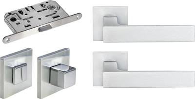 Комплект дверной фурнитуры Morelli Mira MH-54-S6 (хром)