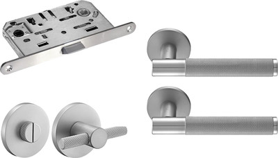 Комплект дверной фурнитуры Morelli MH-57-R6T MSC (матовый хром)