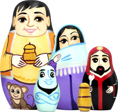 Матрешка сувенирная Брестская Фабрика Сувениров Аладдин / 5347
