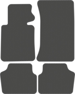 Комплект ковриков для авто Alicosta 0143_1_сер для BMW 3-Series IV седан/E46/4 1998-2005 (EVA соты, серый)