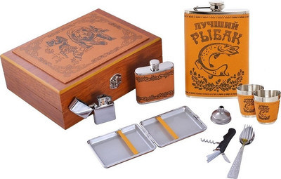 Подарочный набор YYC В деревянном футляре
