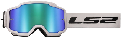 Мотоочки LS2 Charger (белый/зеленый)