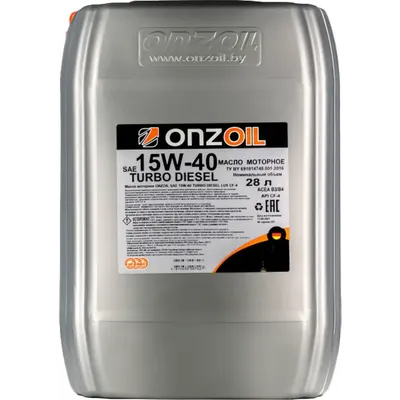 Моторное масло Onzoil Turbo Diesel Lux CF-4 15W40 (28л)