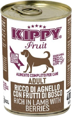 Влажный корм для собак Kippy Dog Пашет с ягненком и ягодами (400г)