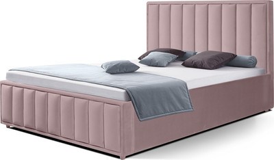 Двуспальная кровать ФорестДекоГрупп Стелла 2 160x200 без ПМ (Veluta Lux 37)