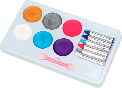 Набор детских красок для грима MultiArt Аквагрим. Принцессы дисней / FACEPAINT-127104