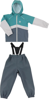 Комплект прогулочной детской одежды Rant Rainy / 163/6-104 (Gray Green, р.104)