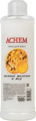 Пена для ванны Achem Овсяное молочко и мед (1л)