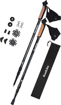 Палки для скандинавской ходьбы RoadLike Start / 434802 (черный)