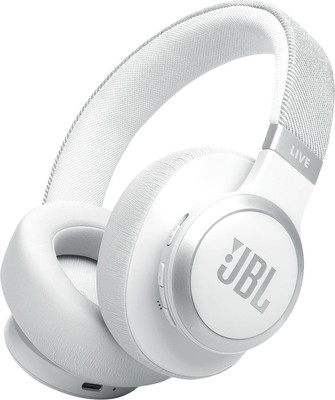 Беспроводные наушники JBL Live 770 NC / JBLLIVE770NCWHT (белый)