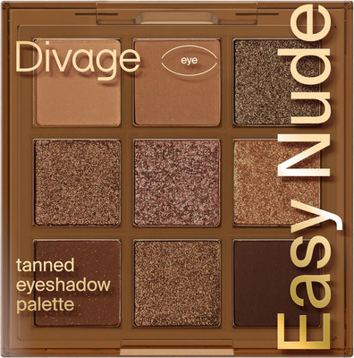 Палетка теней для век Divage Easy Nude Tanned
