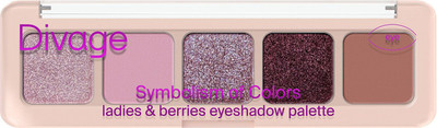 Палетка теней для век Divage Palette Symbolism Of Colors Ladies & berries