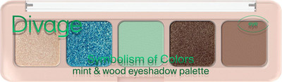 Палетка теней для век Divage Palette Symbolism Of Colors Mint & wood
