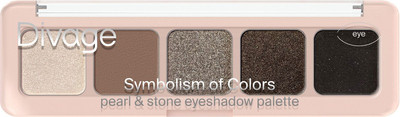 Палетка теней для век Divage Palette Symbolism Of Colors Pearl & stone