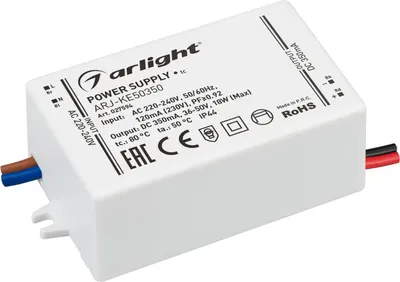 Блок питания для светильника Arlight ARJ-KE50350 18W 350mA PFC / 027594