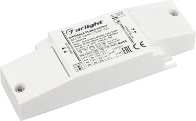 Блок питания для светильника Arlight ARJ-SP-10-PFC-TRIAC-INS 10W 16-29V 0.2-0.35A / 026042(1)