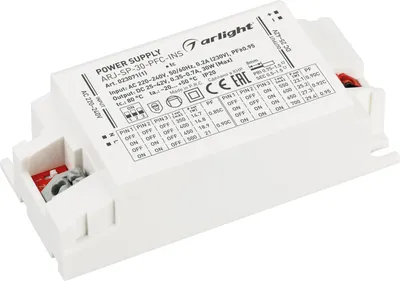 Блок питания для светильника Arlight ARJ-SP-30-PFC-INS 30W 25-42V 0.35-0.7A / 023071(1)