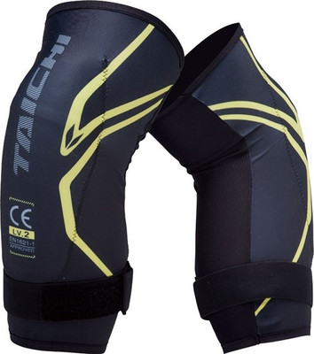 Мотонаколенники Taichi Stealth Ce LV2 Knee Guards TRV080-BK01-M (M, черный/желтый)